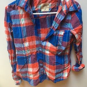Women’s hollister flannel-size m.